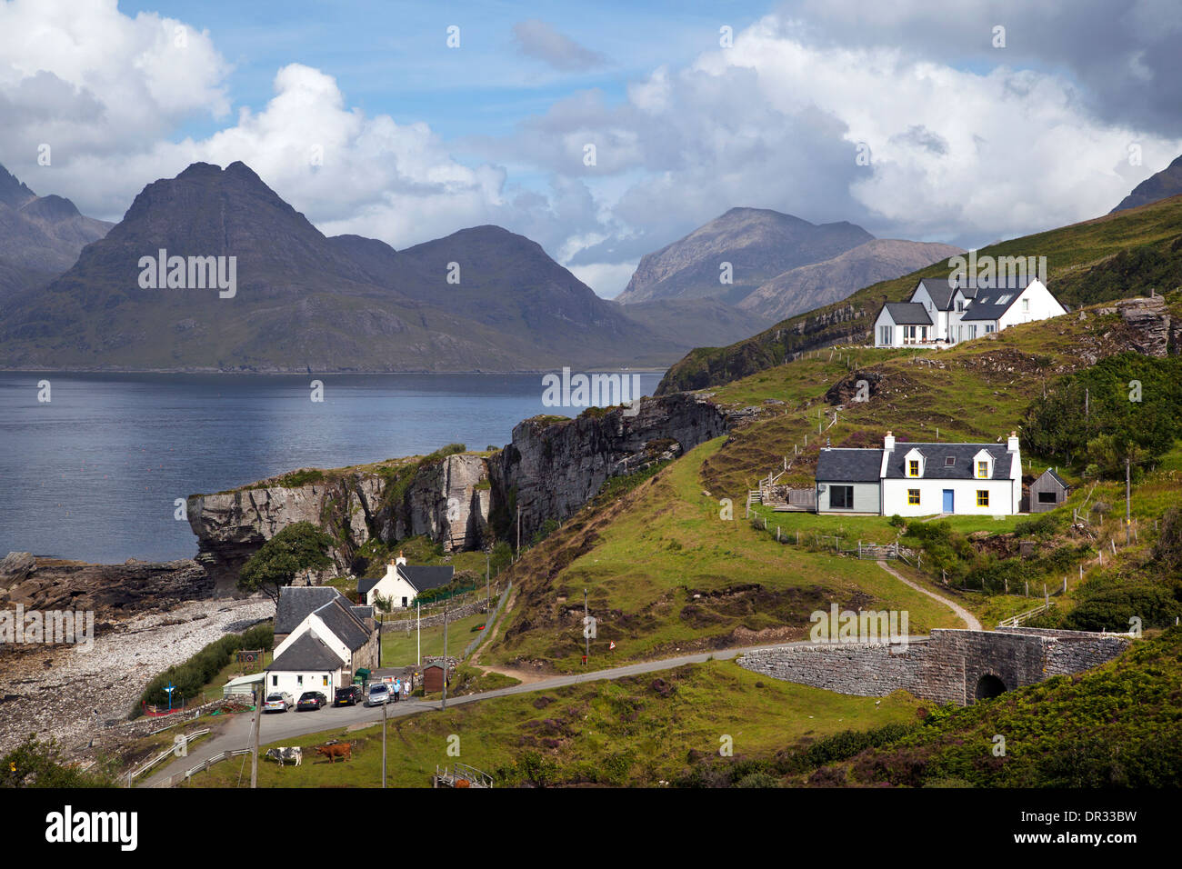 Elgol, île de Skye, Écosse Banque D'Images
