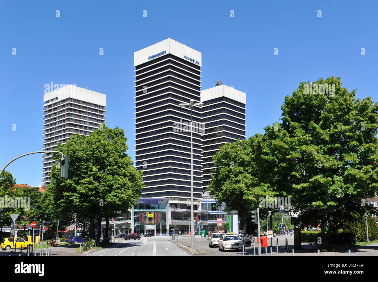 Mundsburg Center, centre commercial, Winterhude, ville hanséatique de Hambourg, Allemagne, Europe Banque D'Images