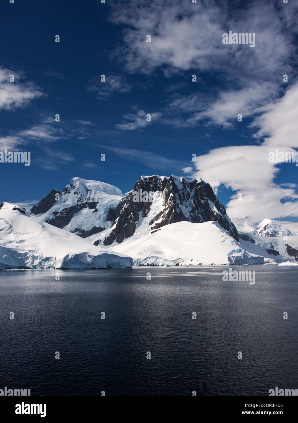 Canal Lemaire, Péninsule Antarctique Banque D'Images