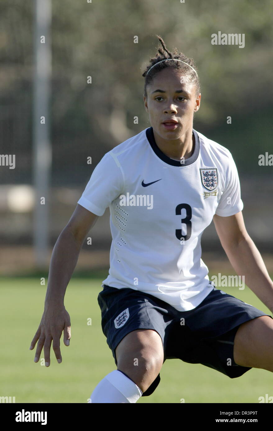 La Manga, en Espagne. 17 janvier 2014, La Manga Club. Women's Friendly International : Angleterre 1 Norvège 1 Photo Alamy Live News Banque D'Images