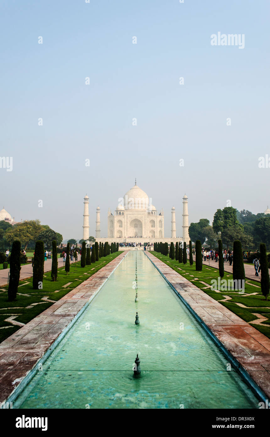 Taj Mahal, Inde Banque D'Images