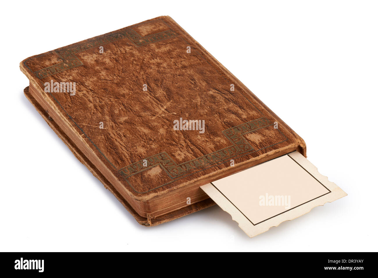 Missel de prêtre avec Ajouter aux favoris Banque D'Images