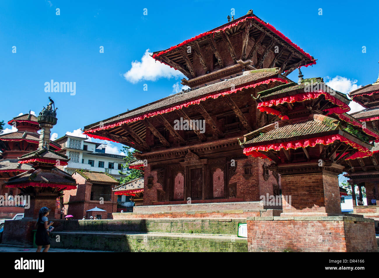 Durbar Square de Katmandou, Népal Banque D'Images