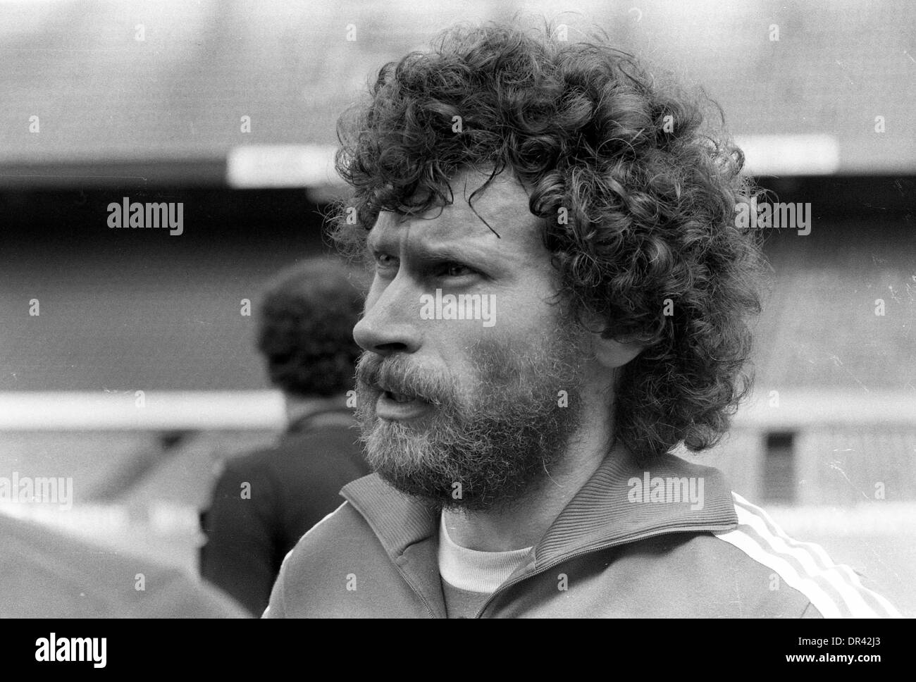 Paul Breitner joueur de 1982 Banque D'Images