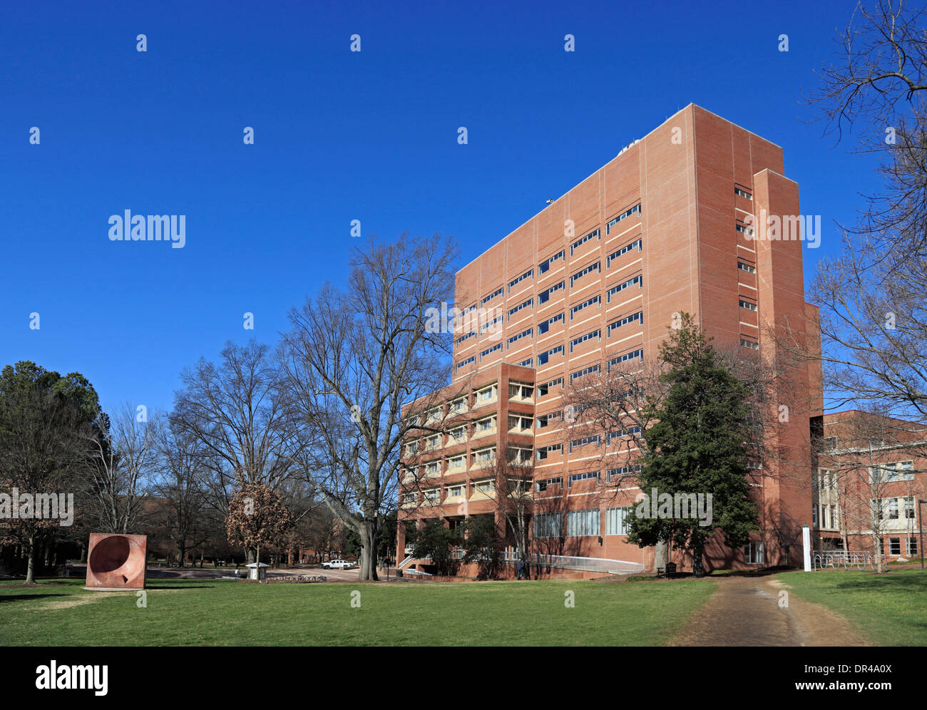 NC State University D. H. Hill, bibliothèque de Raleigh, Caroline du Nord. Banque D'Images