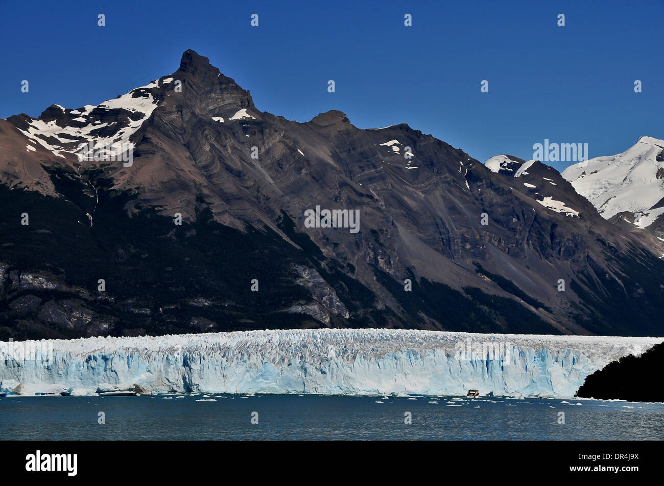 Glaciar Perito Moreno Banque D'Images