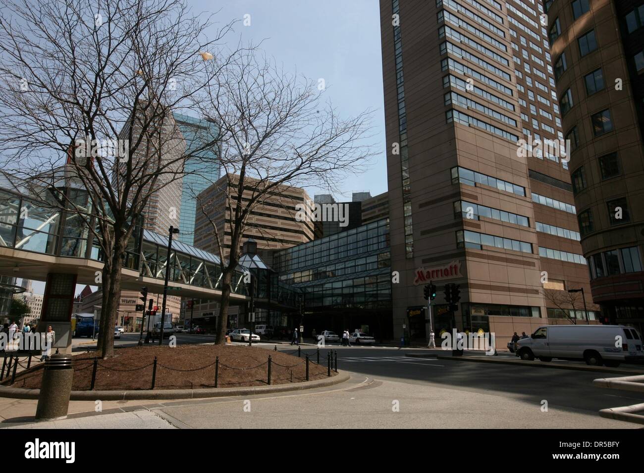 Apr 27, 2009 - Boston, Massachusetts, USA - Meurtre suspect Philip Markoff a été pris sur la surveillance vidéo à l'hôtel Marriott Copley (photo) à Boston, Mass., où les aspirants Julissa Brisman modèle a été tué. (Crédit Image : Â© Bethany Versoy/ZUMA Press) Banque D'Images