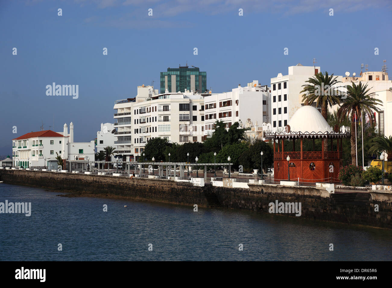 Gran Hotel, le seul immeuble de grande hauteur à Arrecife, Lanzarote, îles canaries, espagne Banque D'Images