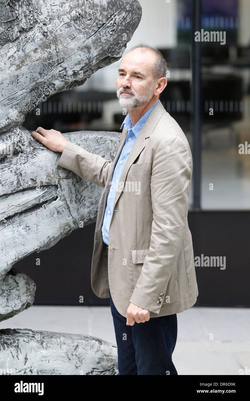 Artiste et président de la Royal Academy of Arts, Christopher Le Brun Banque D'Images