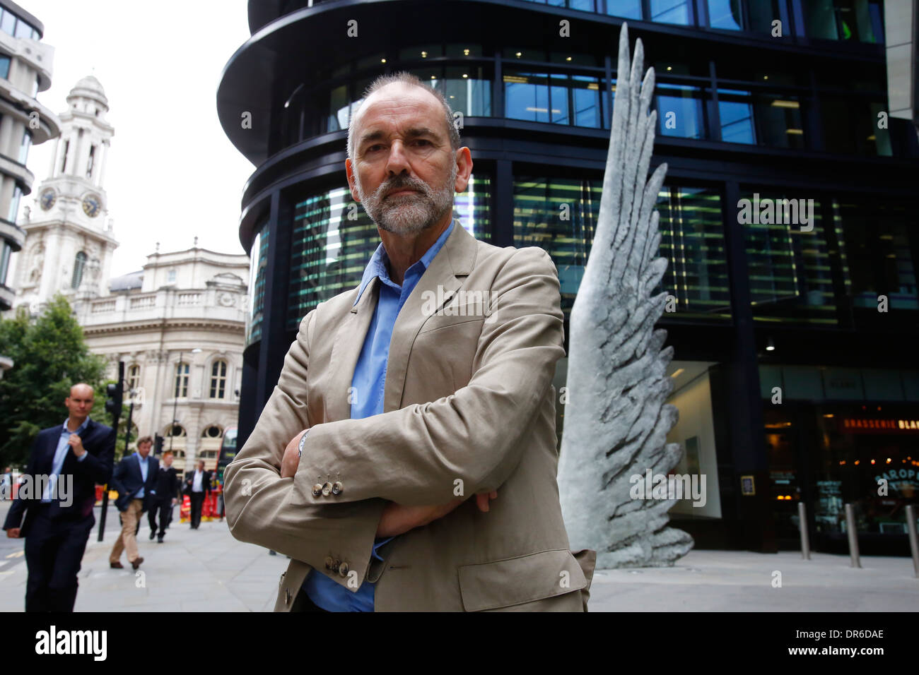 Artiste et président de la Royal Academy of Arts, Christopher Le Brun Banque D'Images