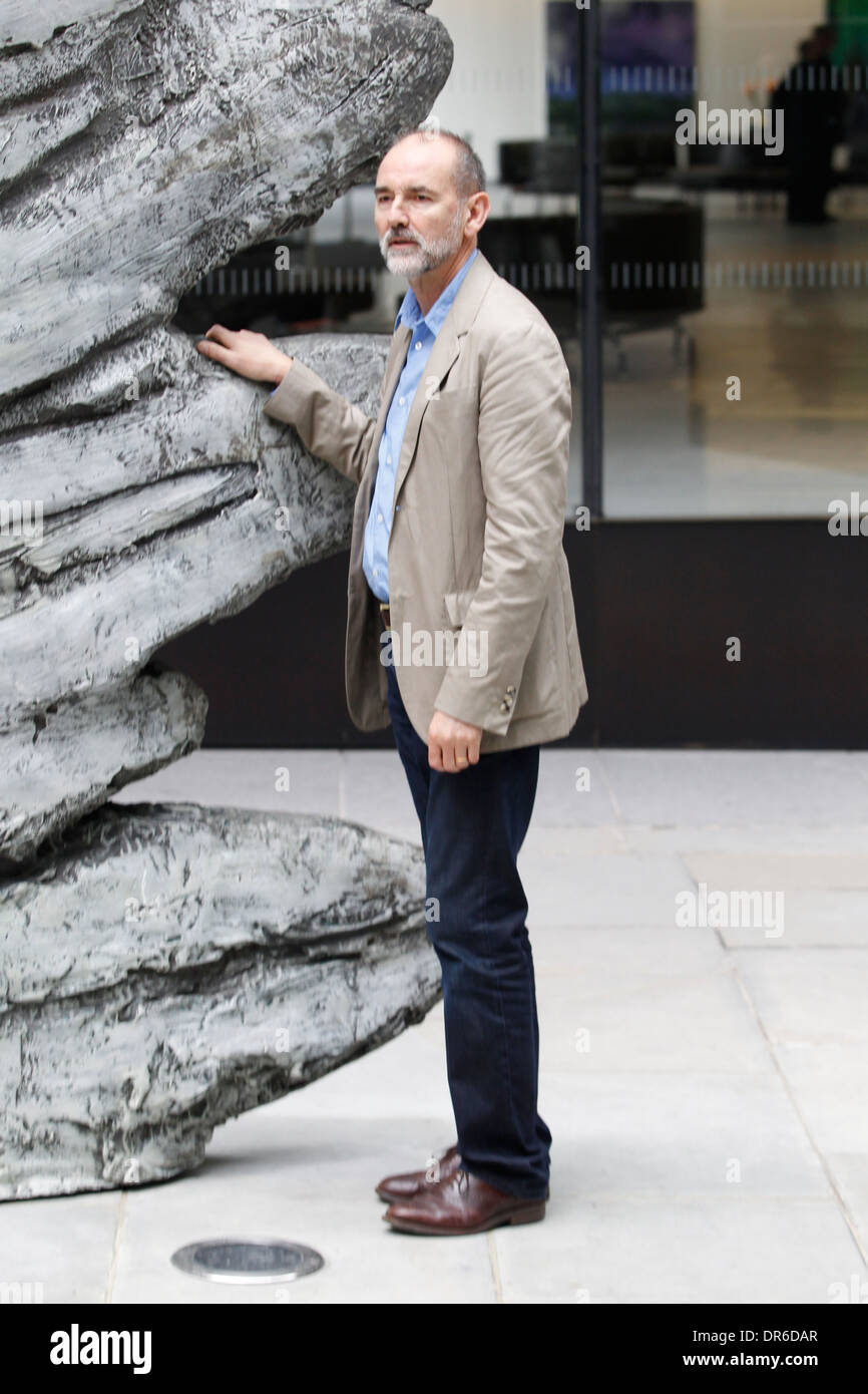 Artiste et président de la Royal Academy of Arts, Christopher Le Brun Banque D'Images