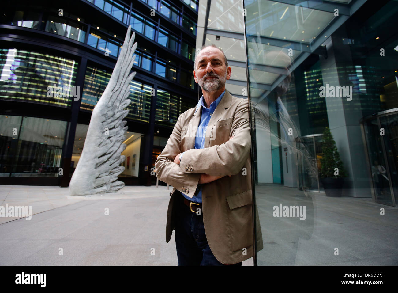 Artiste et président de la Royal Academy of Arts, Christopher Le Brun Banque D'Images