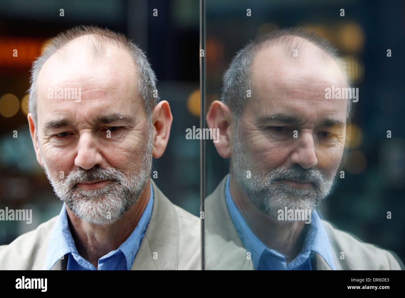 Artiste et président de la Royal Academy of Arts, Christopher Le Brun Banque D'Images