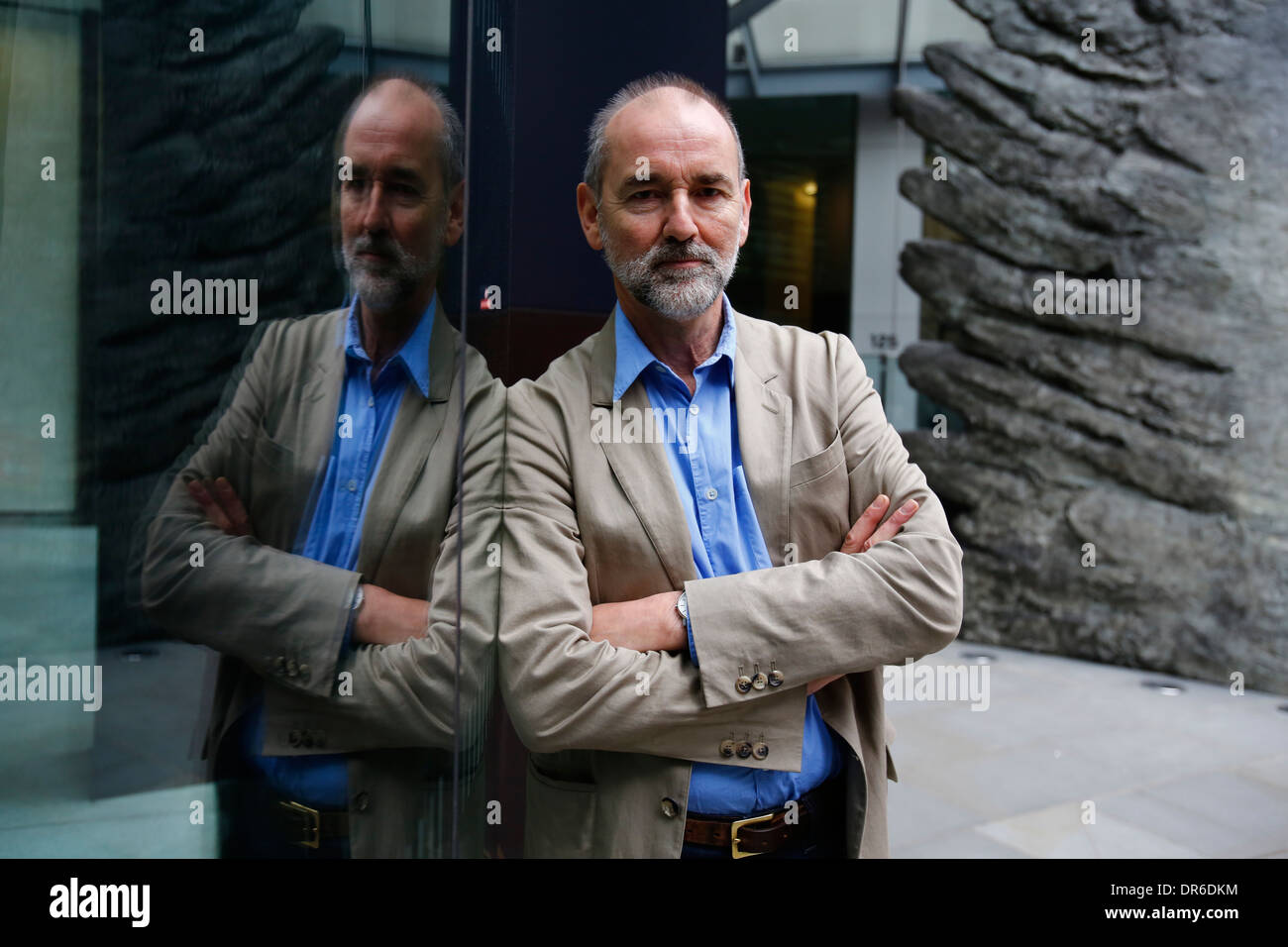Artiste et président de la Royal Academy of Arts, Christopher Le Brun Banque D'Images