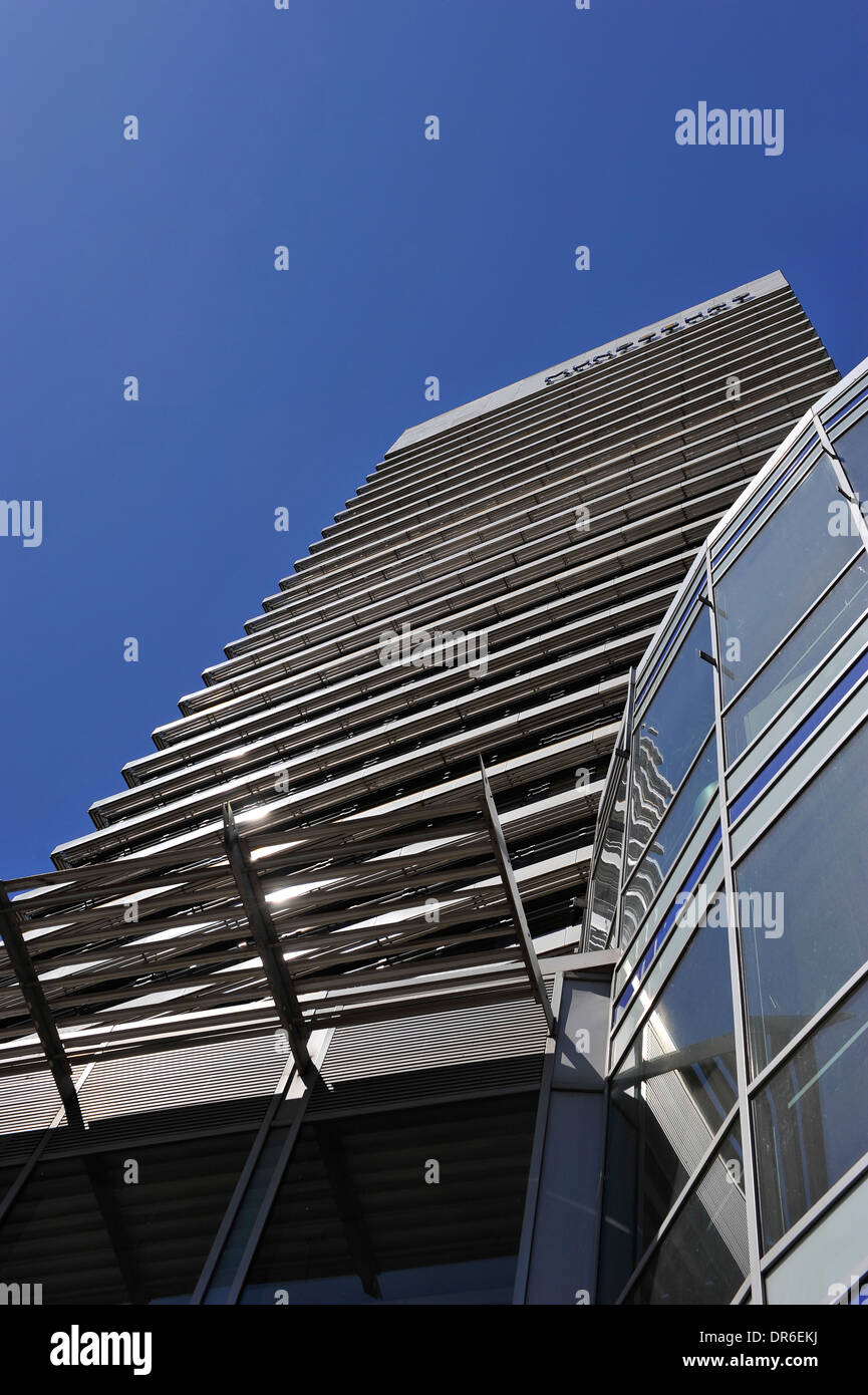 Centre de Mundsburg, ville hanséatique de Hambourg, Allemagne Banque D'Images