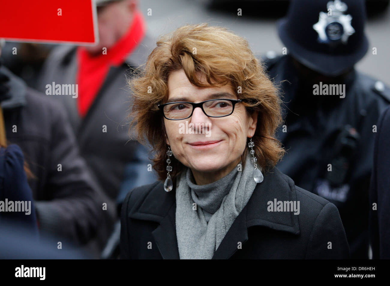 Vicky Pryce ancien ministre Chris Huhne Banque D'Images