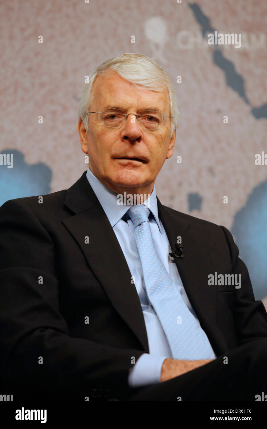 Sir John grand discours sur l'Union européenne référendum. Institut Royal des affaires internationales, Chatham House Londres Grande-bretagne 14 Février 2 Banque D'Images