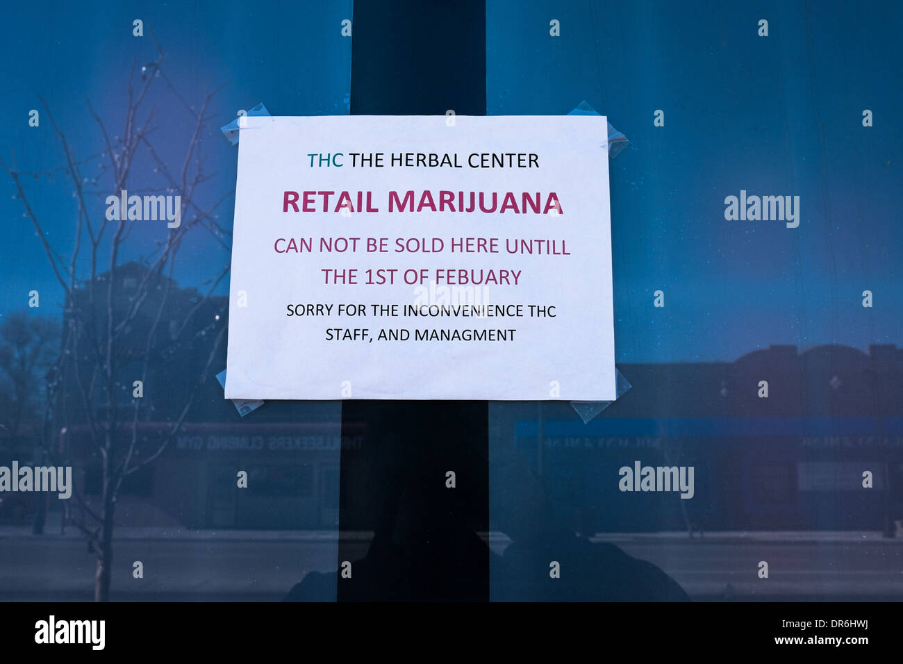 Le THC Herbal Center un dispensaire de marijuana médicale. Denver