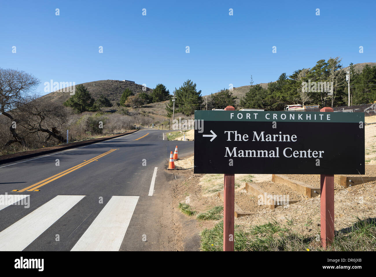 Californie Marine Mammal Center, Marin Headlands, Sausalito, CA. Banque D'Images