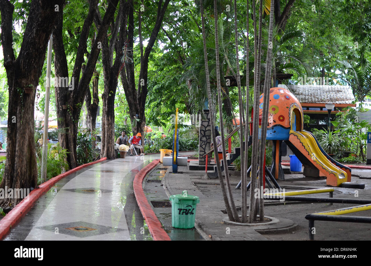 Bungkul - La meilleure ville Park en Asie Banque D'Images