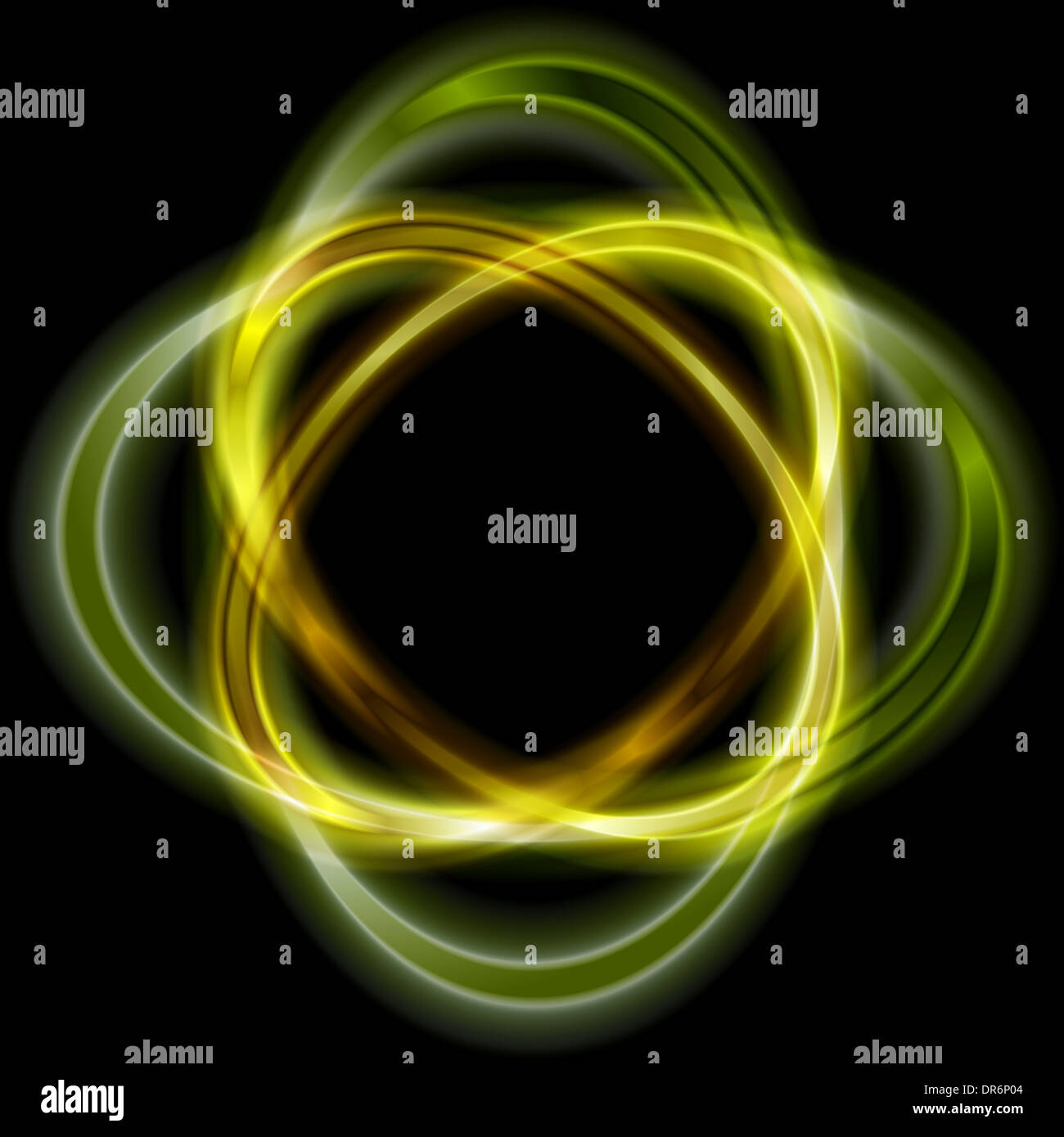 Logo en couleur. Orange et vert vif des formes. Vecteur Eps 10 Banque D'Images