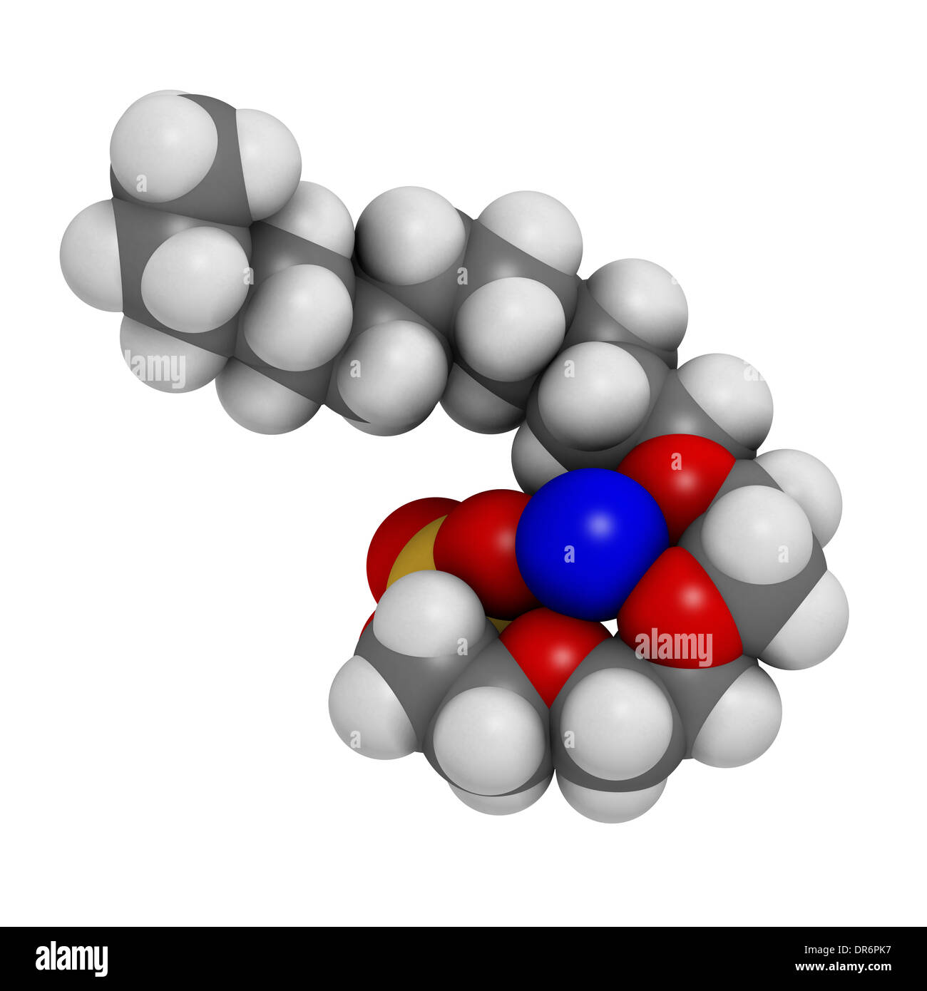 Sodium lauryl sulfate molecule Banque de photographies et d'images à haute  résolution - Alamy