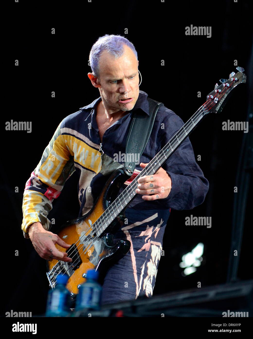 Brocante Les Red Hot Chili Peppers effectuer au Croke Park de Dublin, Irlande - 26.06.12 Banque D'Images