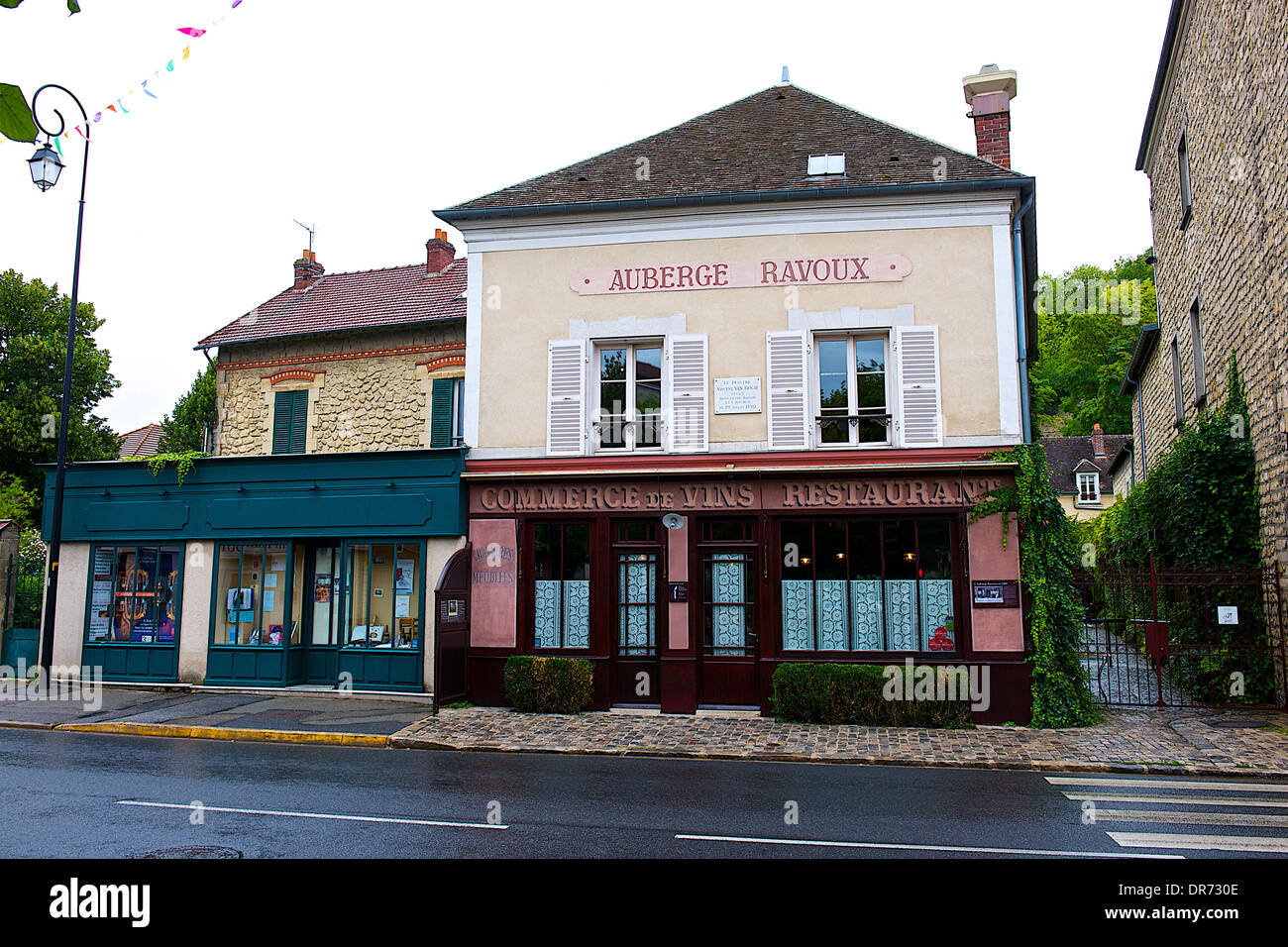 Auberge Ravoux en France Banque D'Images