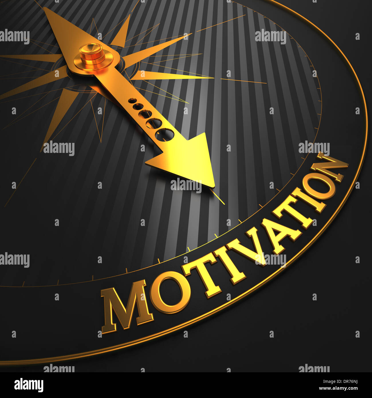 Concept de motivation. Banque D'Images