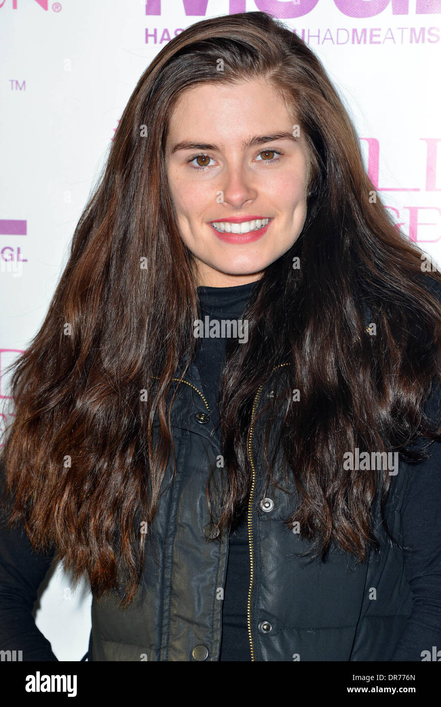London, UK : Rachel Shenton assiste à la NTA MediaSKIN Gifting Lounge de Penthouse,1 Leicester Square à Londres, le 20 janvier 2014 Credit : Voir Li/Alamy Live News Banque D'Images