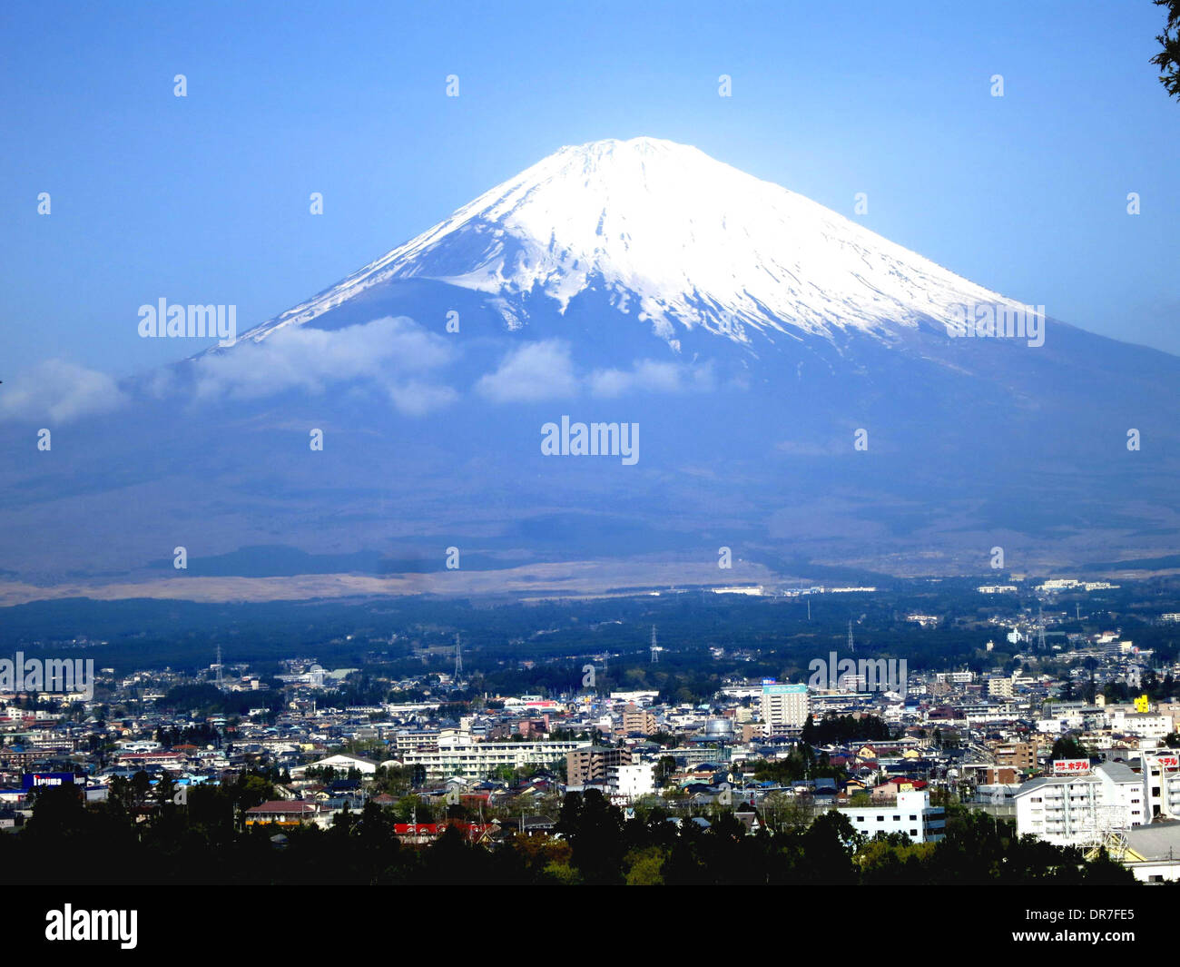 Vue Sur La Ville De Gotemba Sur Le Mont Fuji Japon 18