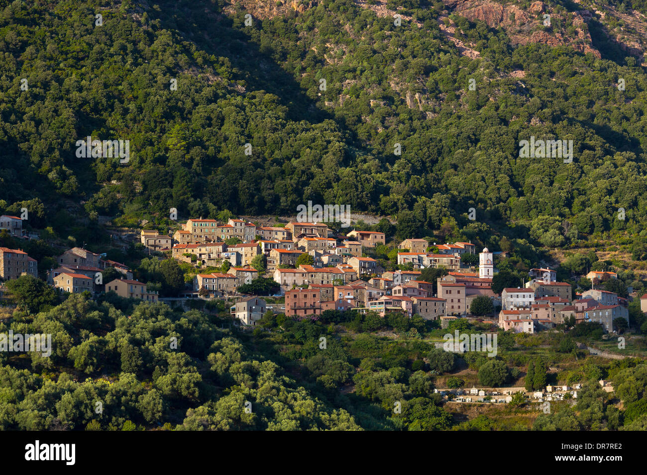 Village De Montagne Dota Golo Vallée Corse Du Sud Corse