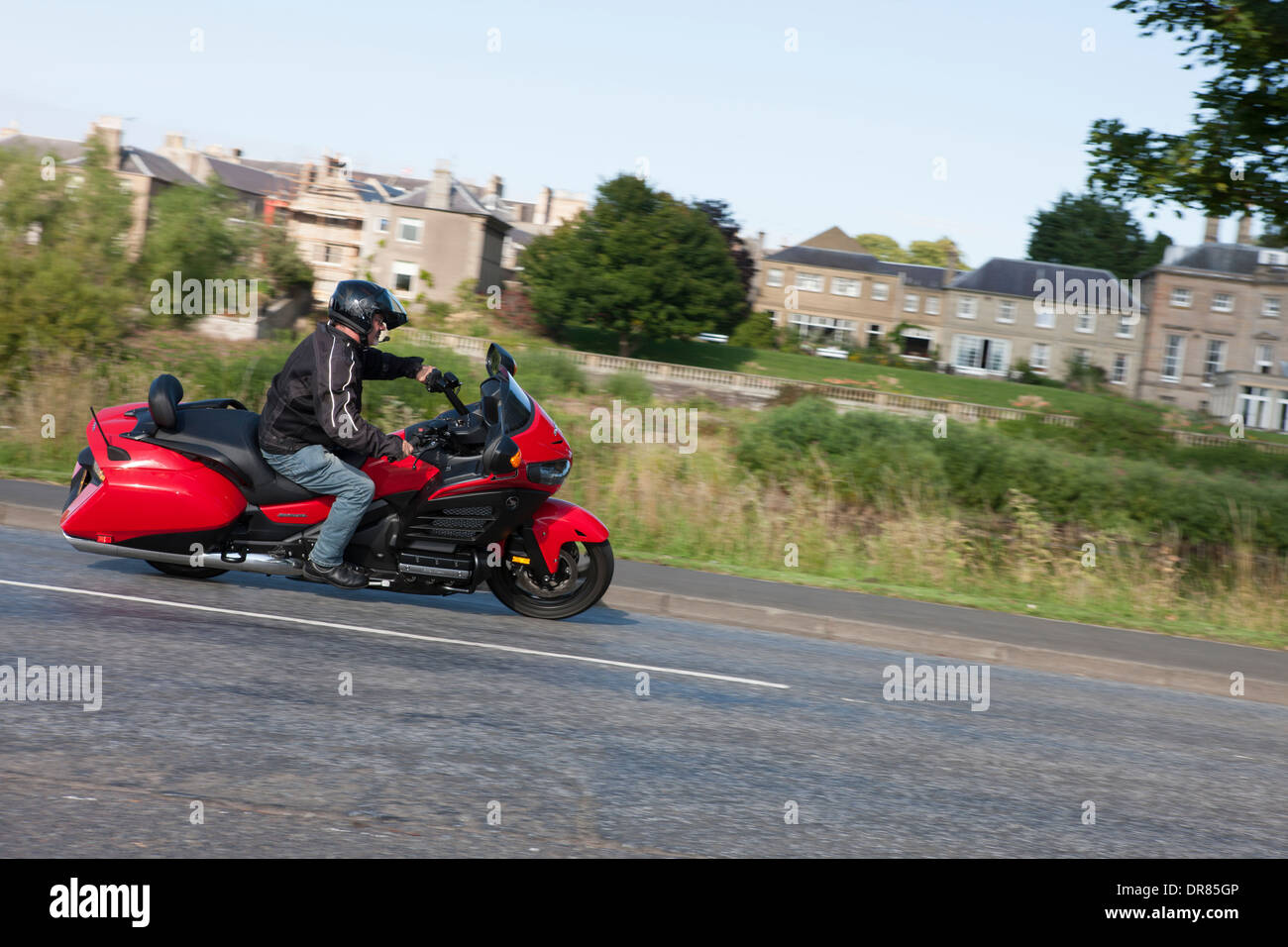 Honda Goldwing F6B, Kelso, Écosse Banque D'Images