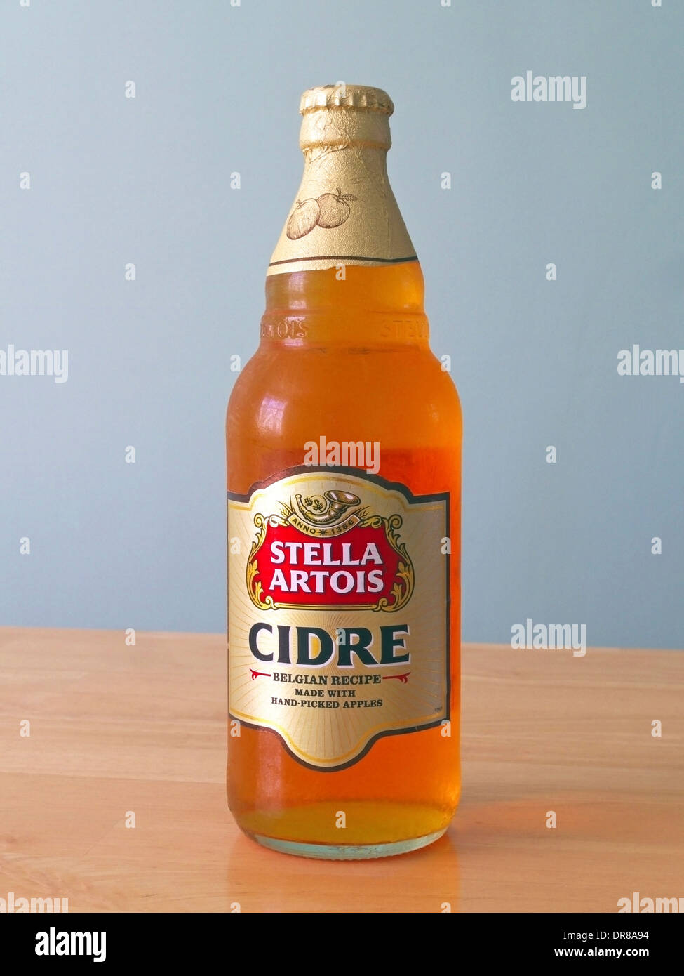 Bouteille de Stella Artois Cidre Banque D'Images
