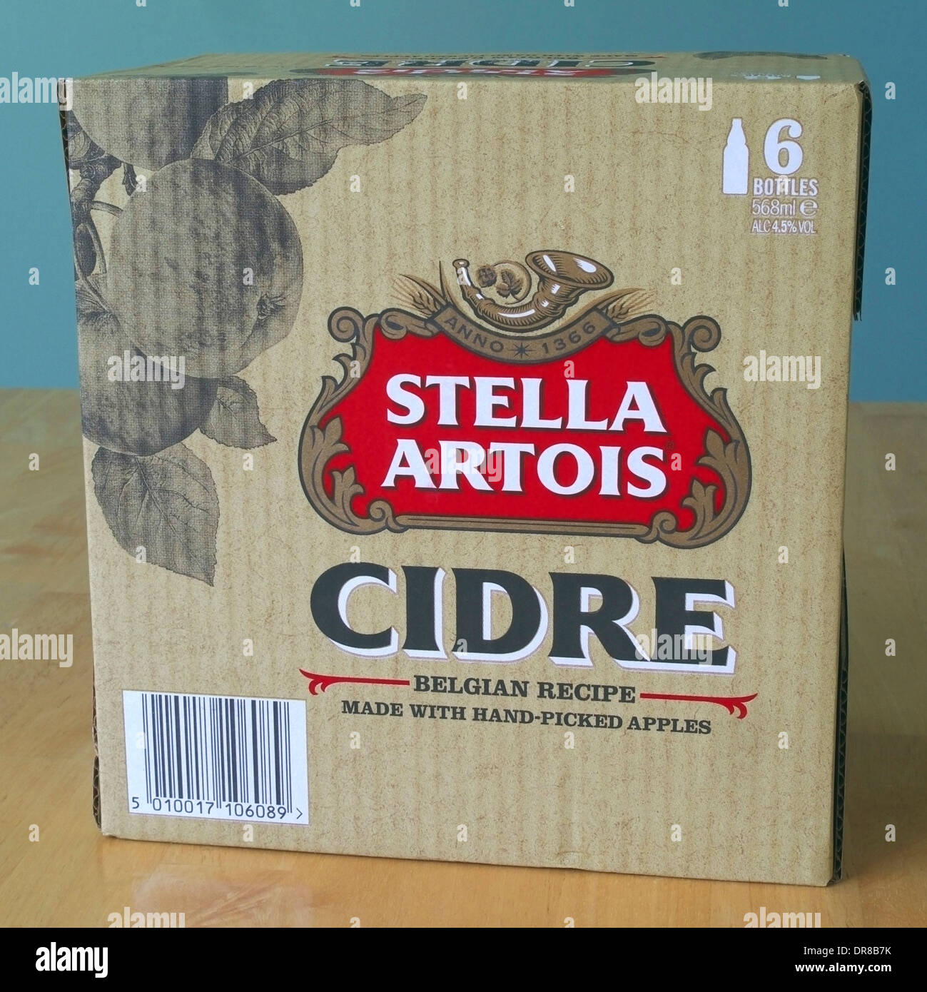 Fort de Stella Artois Cidre Banque D'Images