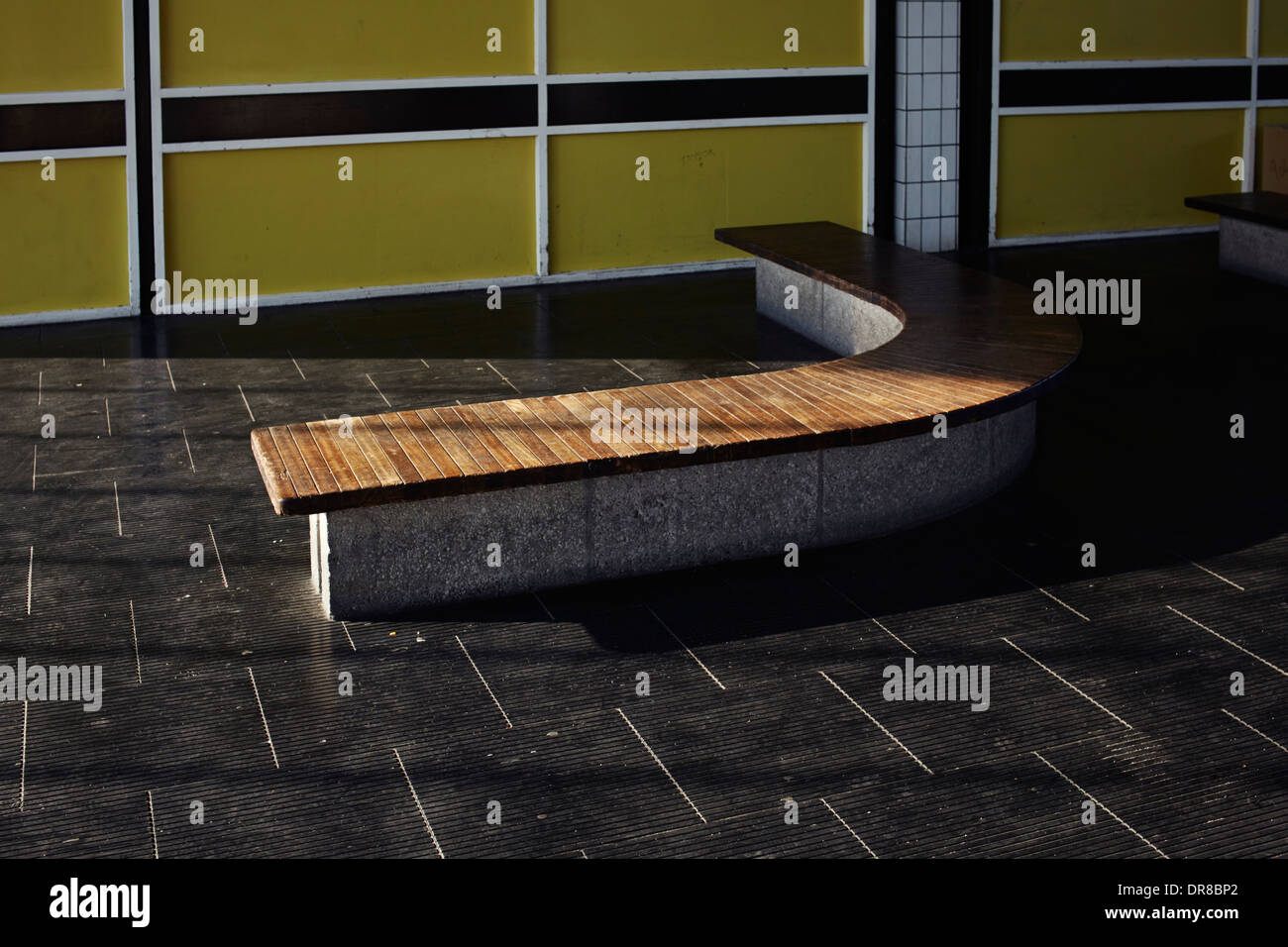 L'intérieur de la gare routière de Preston Banque D'Images