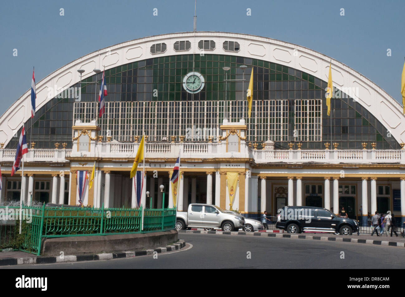 La gare Hualampong de Bangkok a été construite par des architectes et des ingénieurs néerlandais entre 1910 et 1916, remplacée par le terminal central de Krung Thep Aphiwat en janvier 2023 Banque D'Images
