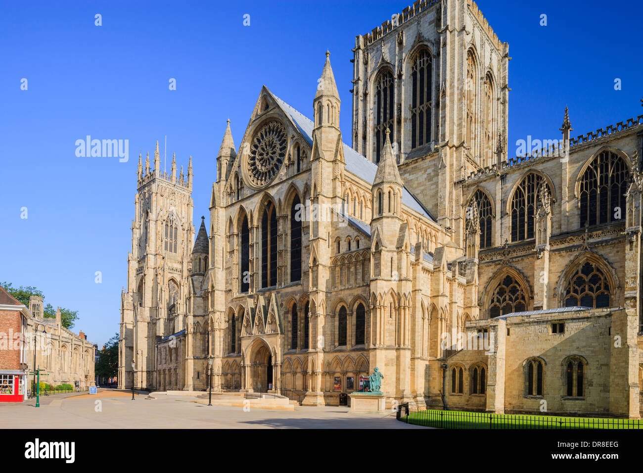 La cathédrale de York York Yorkshire Angleterre Banque D'Images
