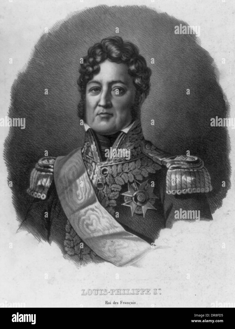 Louis Philippe I - Roi de France, vers 1835 Banque D'Images