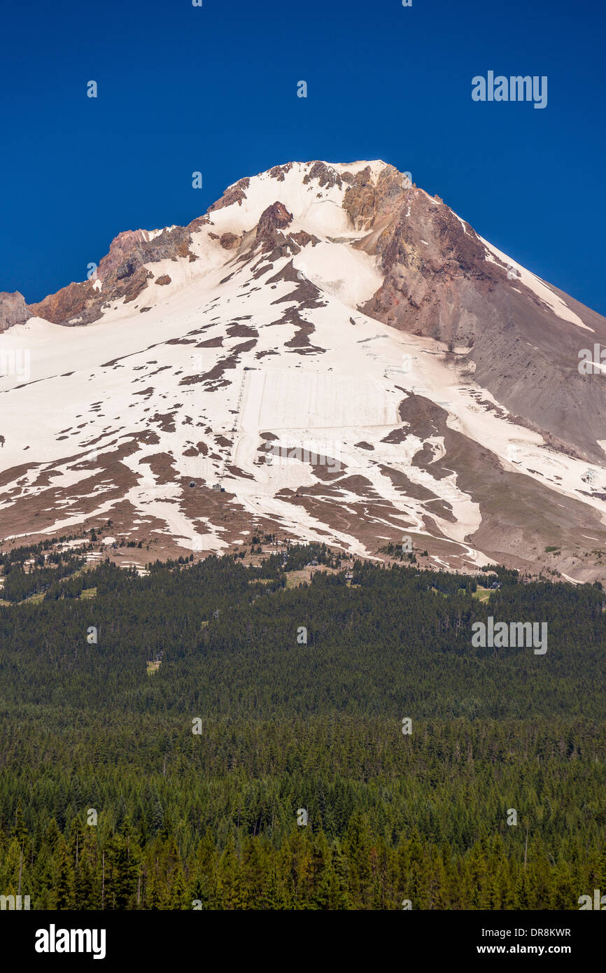 De l'Oregon, USA - Mount Hood, Cascades. Banque D'Images