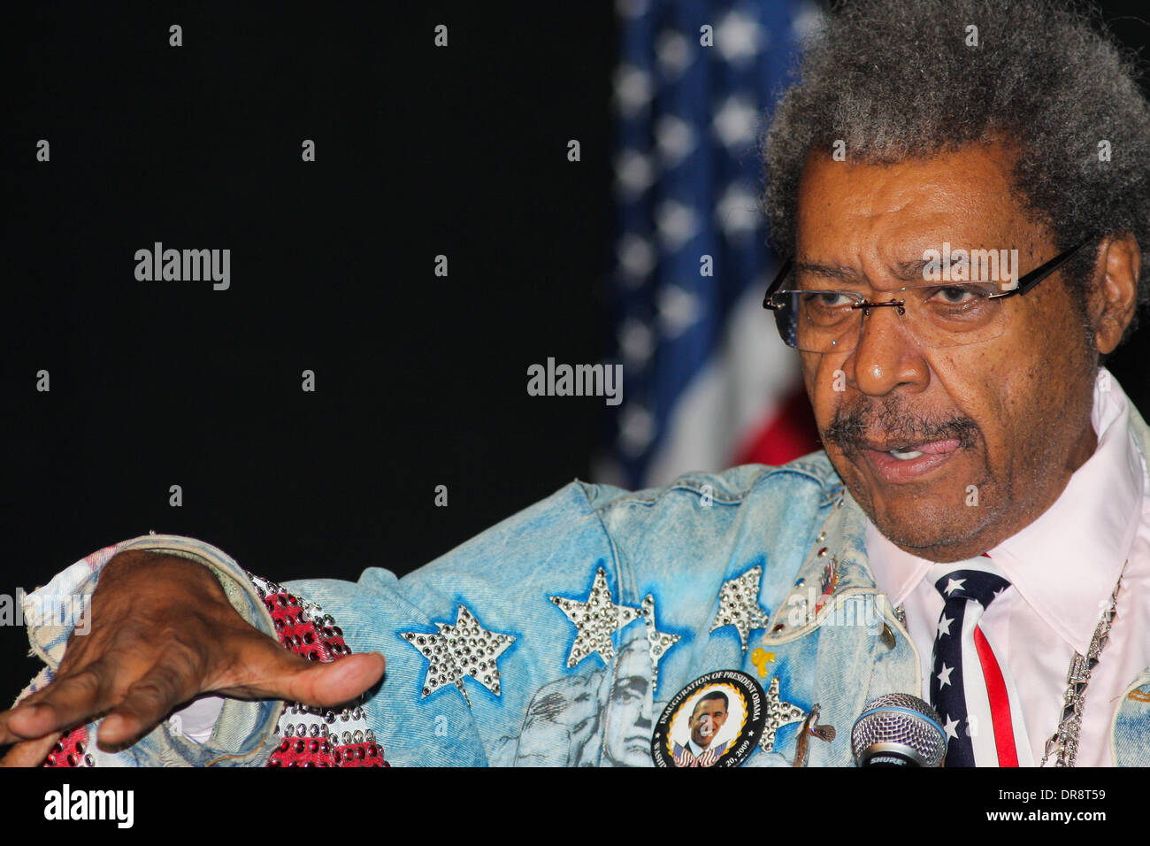 Don King Conférence de presse pour le Viva Don King Boxing II au Paradis Vivre au Seminole Hard Rock Hotel & Casino Hollywood, Floride - 20.06.12 Banque D'Images