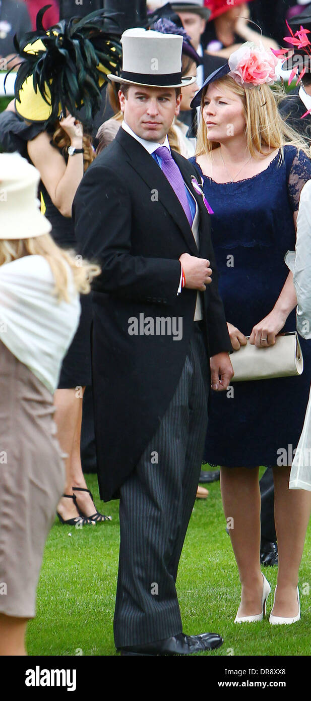 Peter Phillips Royal Ascot à Ascot Racecourse - Jour 5 Berkshire, Angleterre - 23.06.12 Banque D'Images