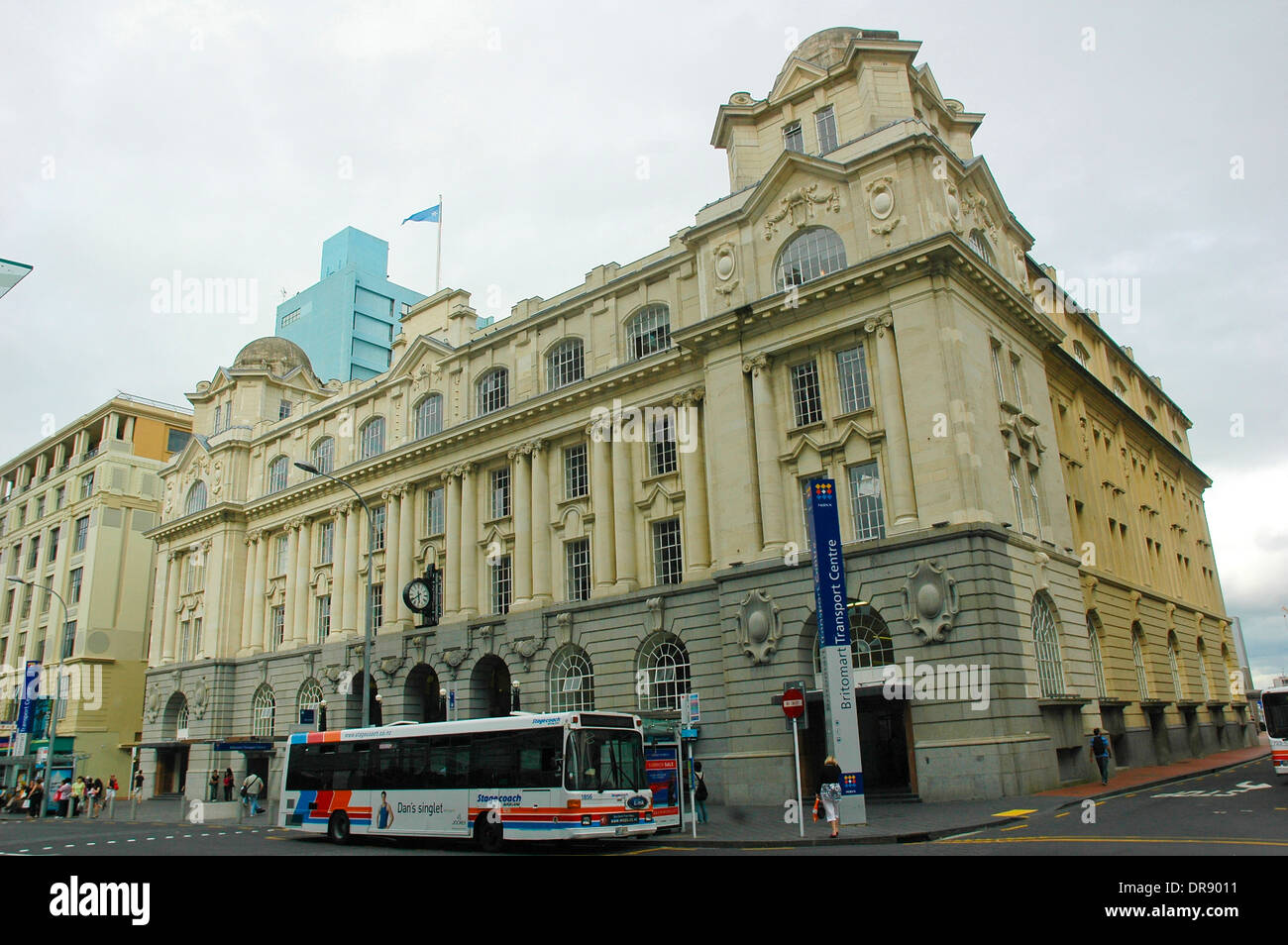 La gare de Britomart Banque D'Images