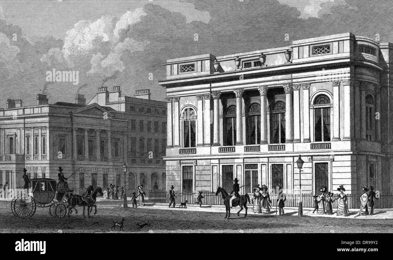 CLUB DE L’UNIVERSITÉ Banque D'Images