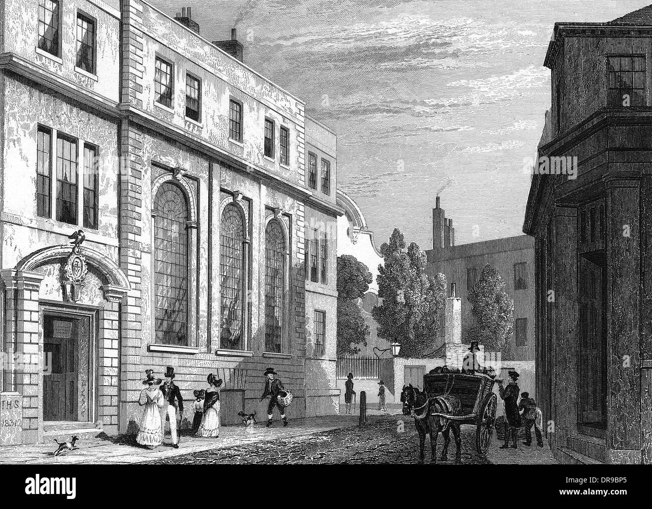 COOPERS HALL LONDRES Banque D'Images