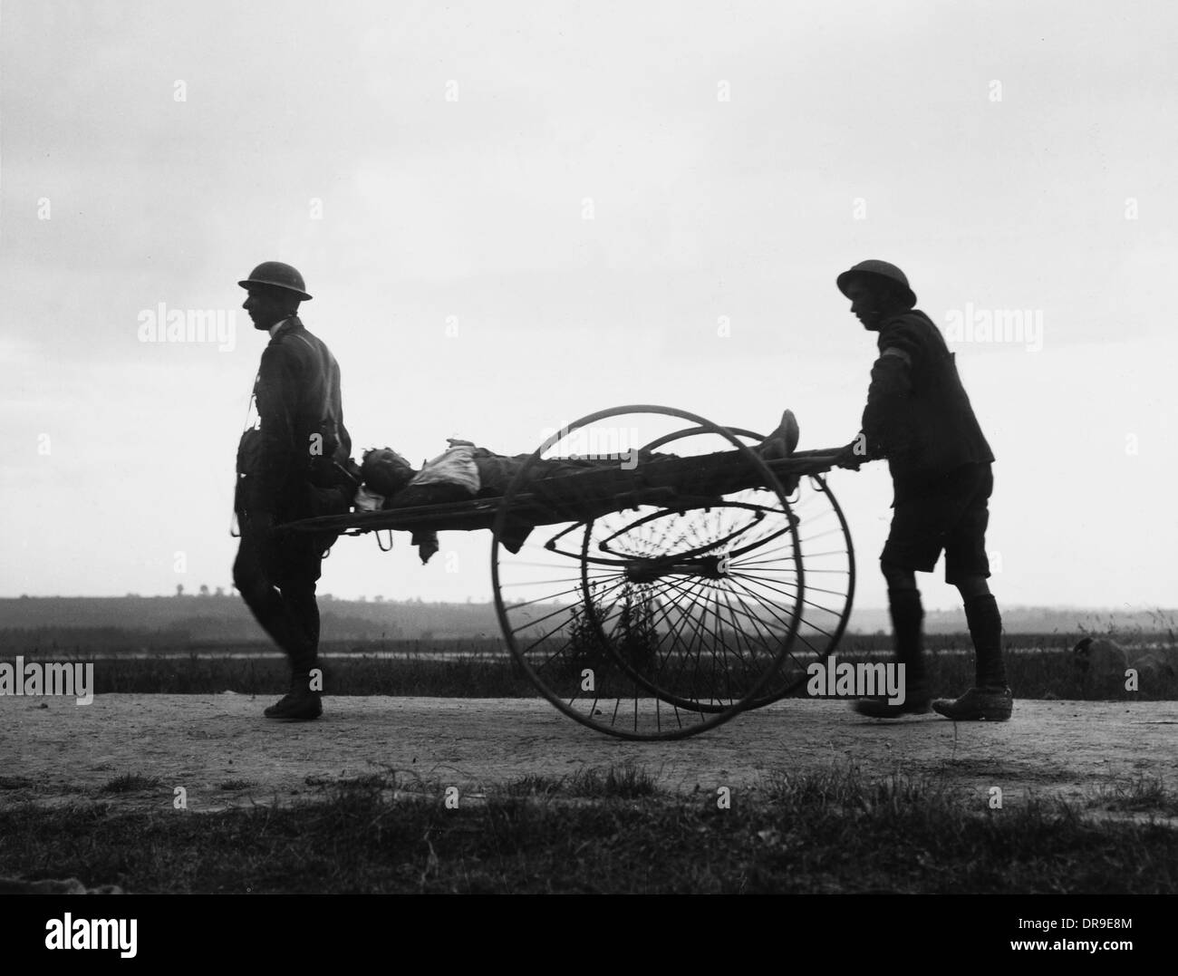 Civière à roues 1916 Banque D'Images