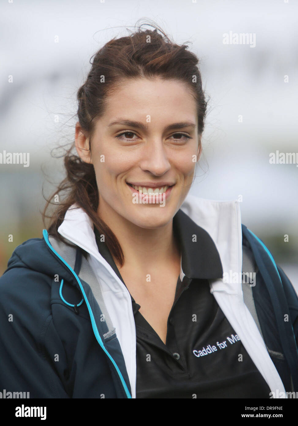 Joueuse de tennis allemande Andrea Petkovic le TaylorMade-adidas Golf Pro-Am tournoi au Golf-Club Herzogenaurach Herzogenaurach, Allemagne - 25.06.12 Banque D'Images