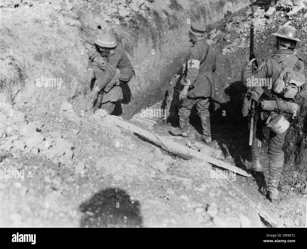 Thiepval Ridge 1916 Banque D'Images