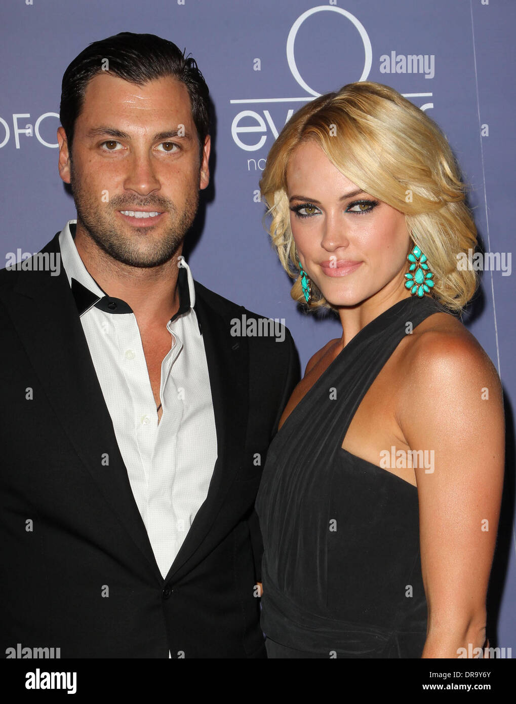 Maksim Chmerkovskiy, Peta Murgatroyd australiens en Film Awards & Dîner-bénéfice 2012 tenue à l'hôtel InterContinental - Arrivées Los Angeles, Californie - 27.06.12 Banque D'Images
