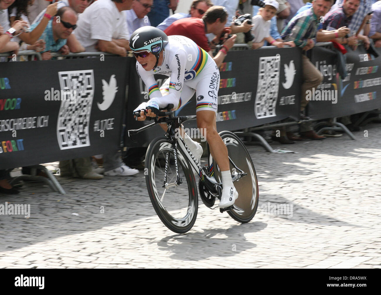 Tony Martin Tour de France 2012 Liège, France - 30.06.12 Banque D'Images